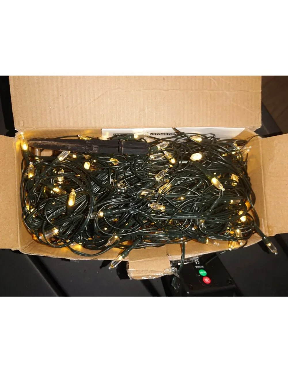 Christmas LED Net Lights White
